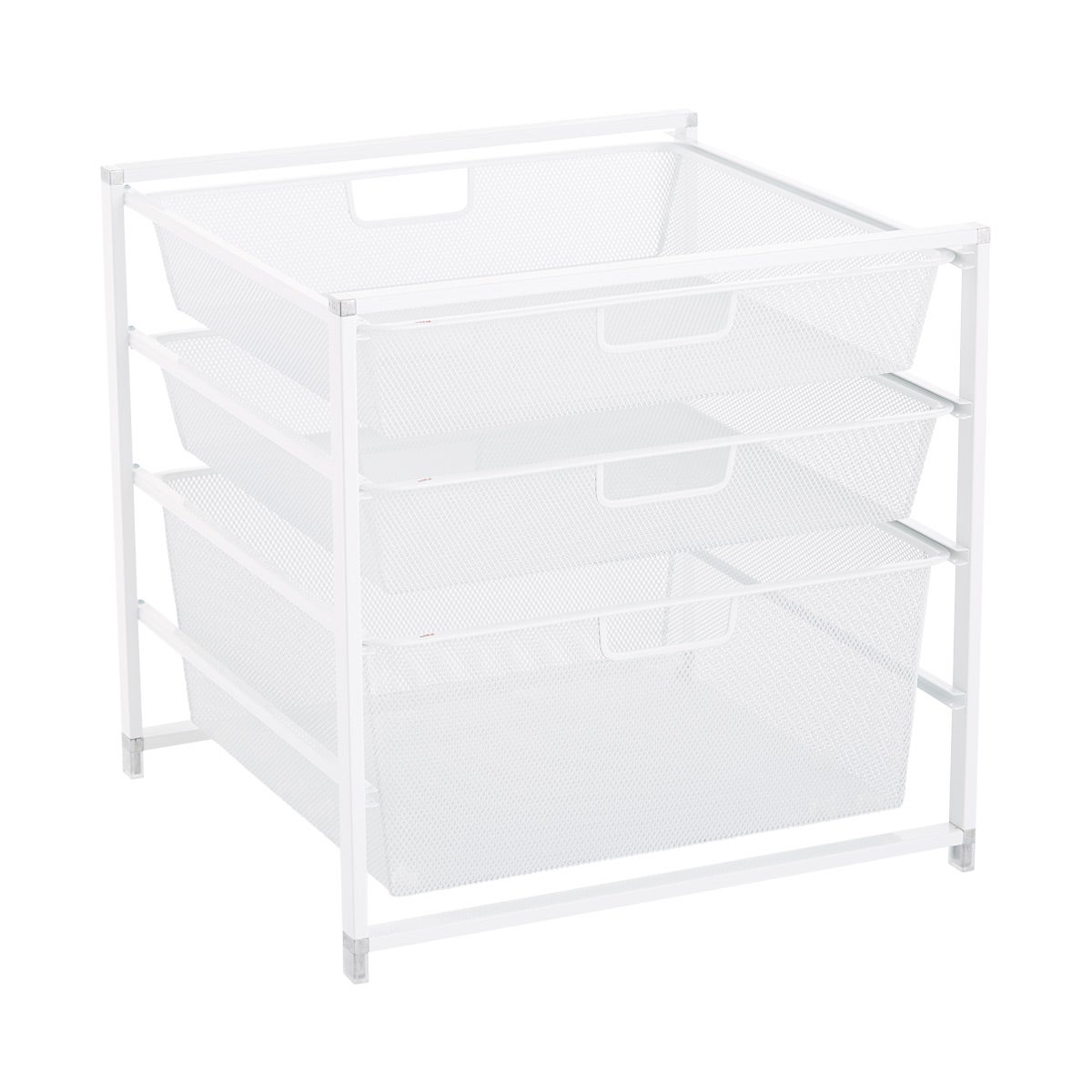 Elfa Medium Cabinet Drawer Solution White