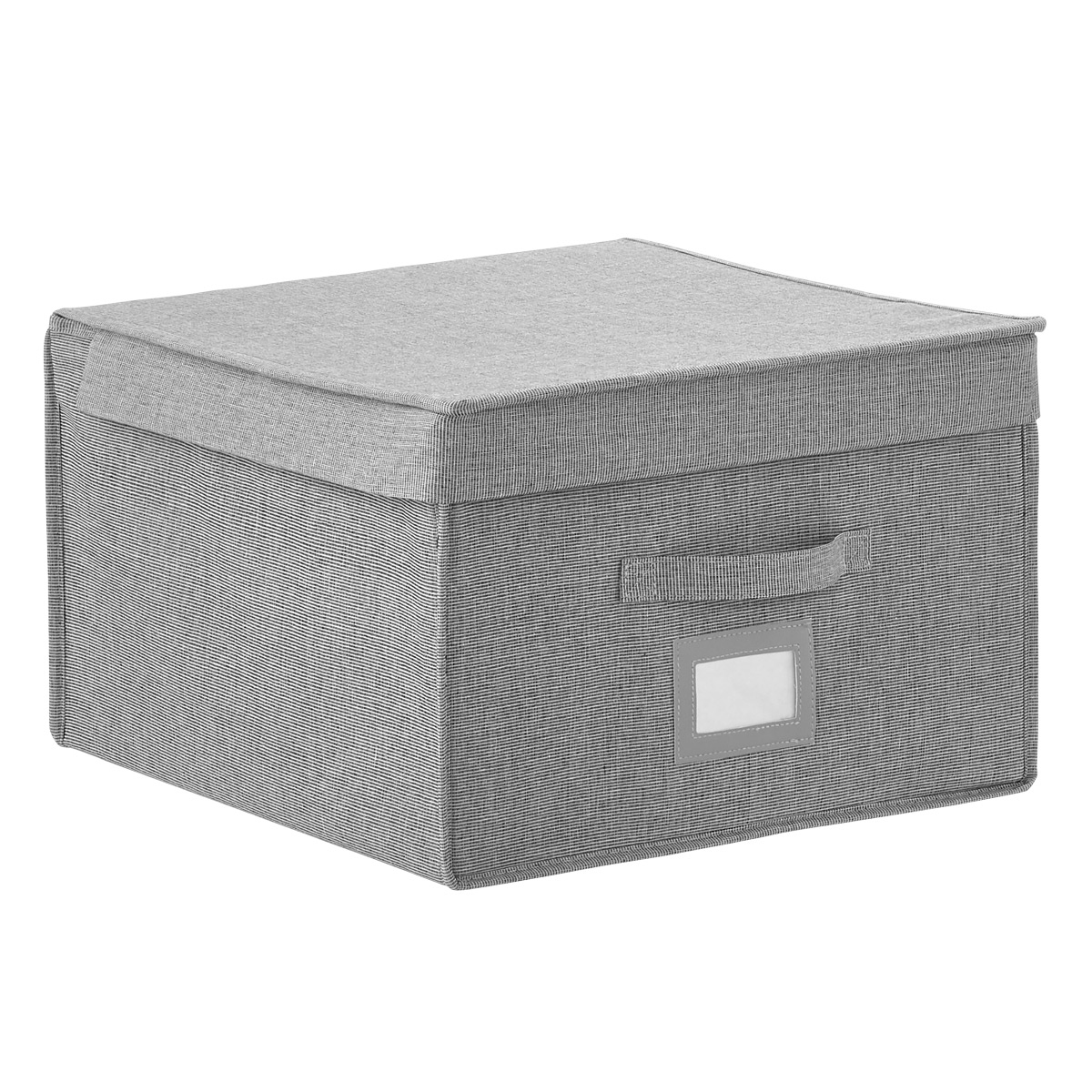 Small Storage Box w/ Vacuum Bag Grey
