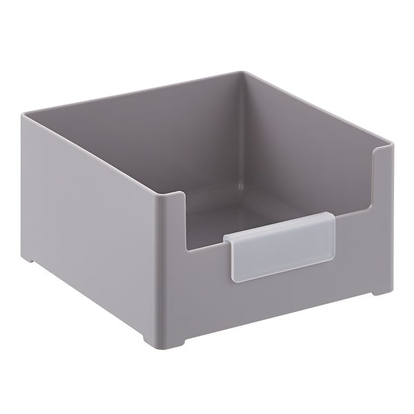 Likeit Grey Modular Drawer Organizers The Container Store