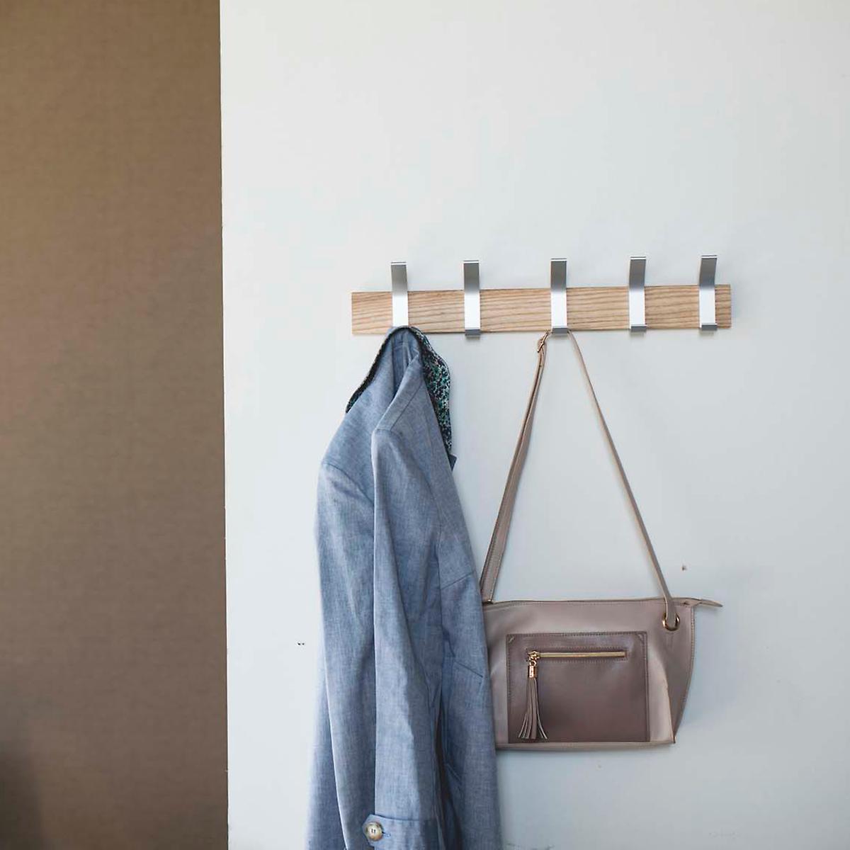 Yamazaki Rin Wall-Mounted Coat Hook | The Container Store