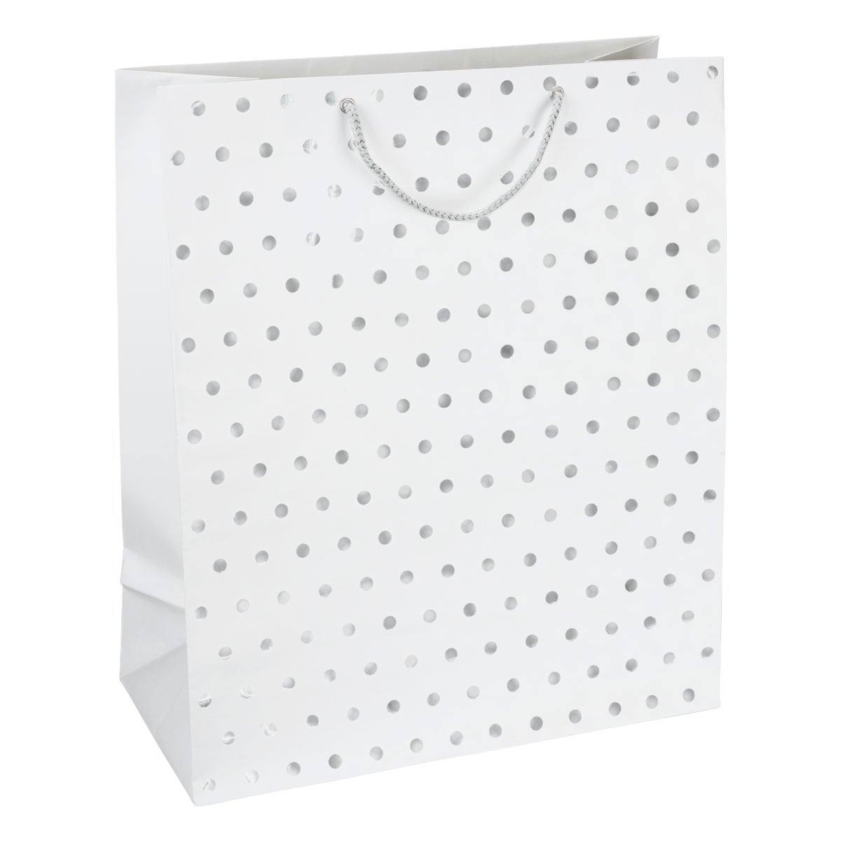 Silver Dot Gift Totes