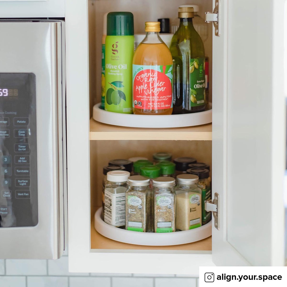 madesmart White Lazy Susan