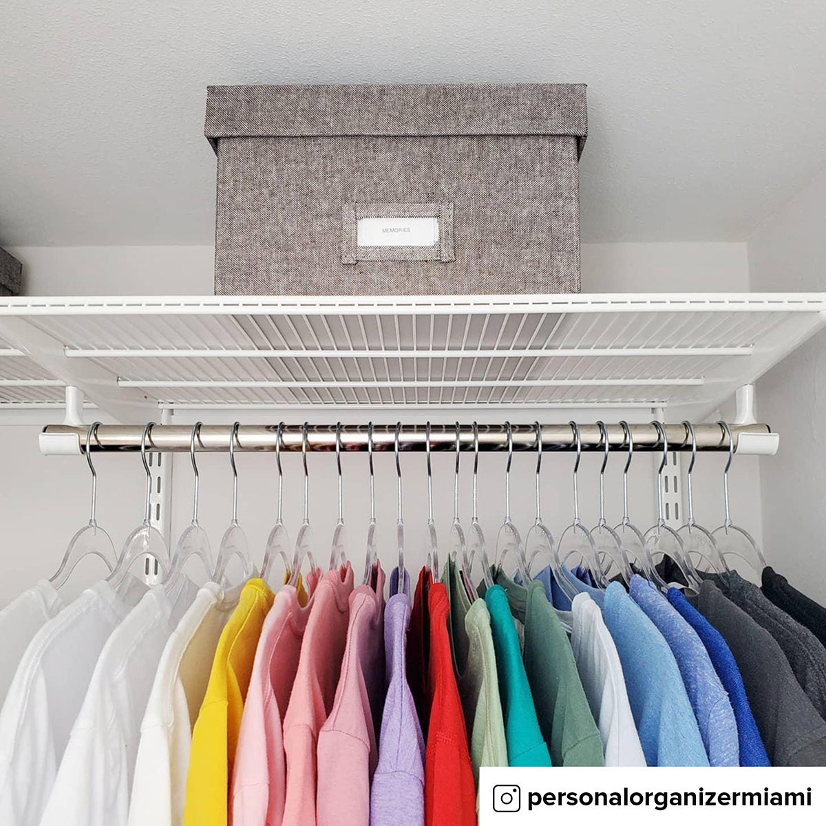 Clear Slim Hangers The Container Store