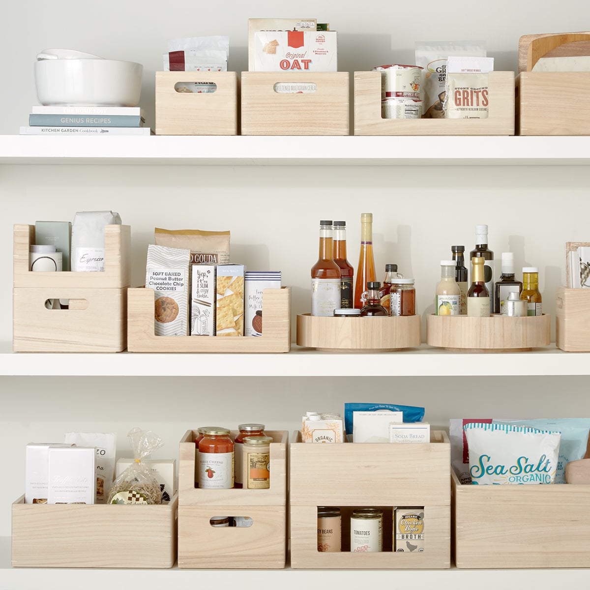 The Home Edit Sand AllPurpose Bins Starter Kit The Container Store