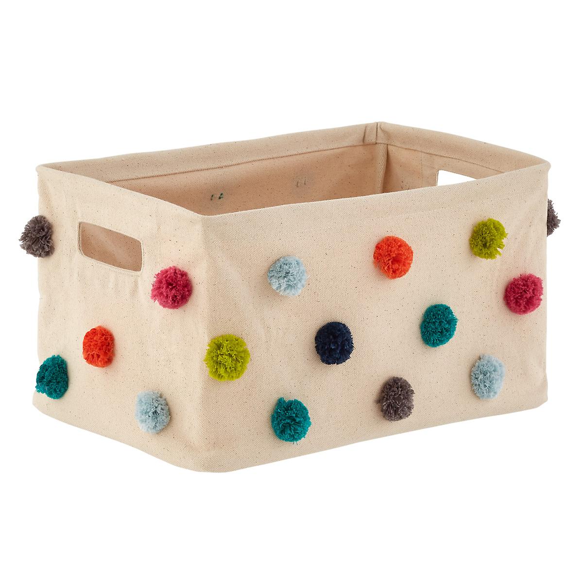 Pehr Pom Pom Collapsible Bin | The Container Store