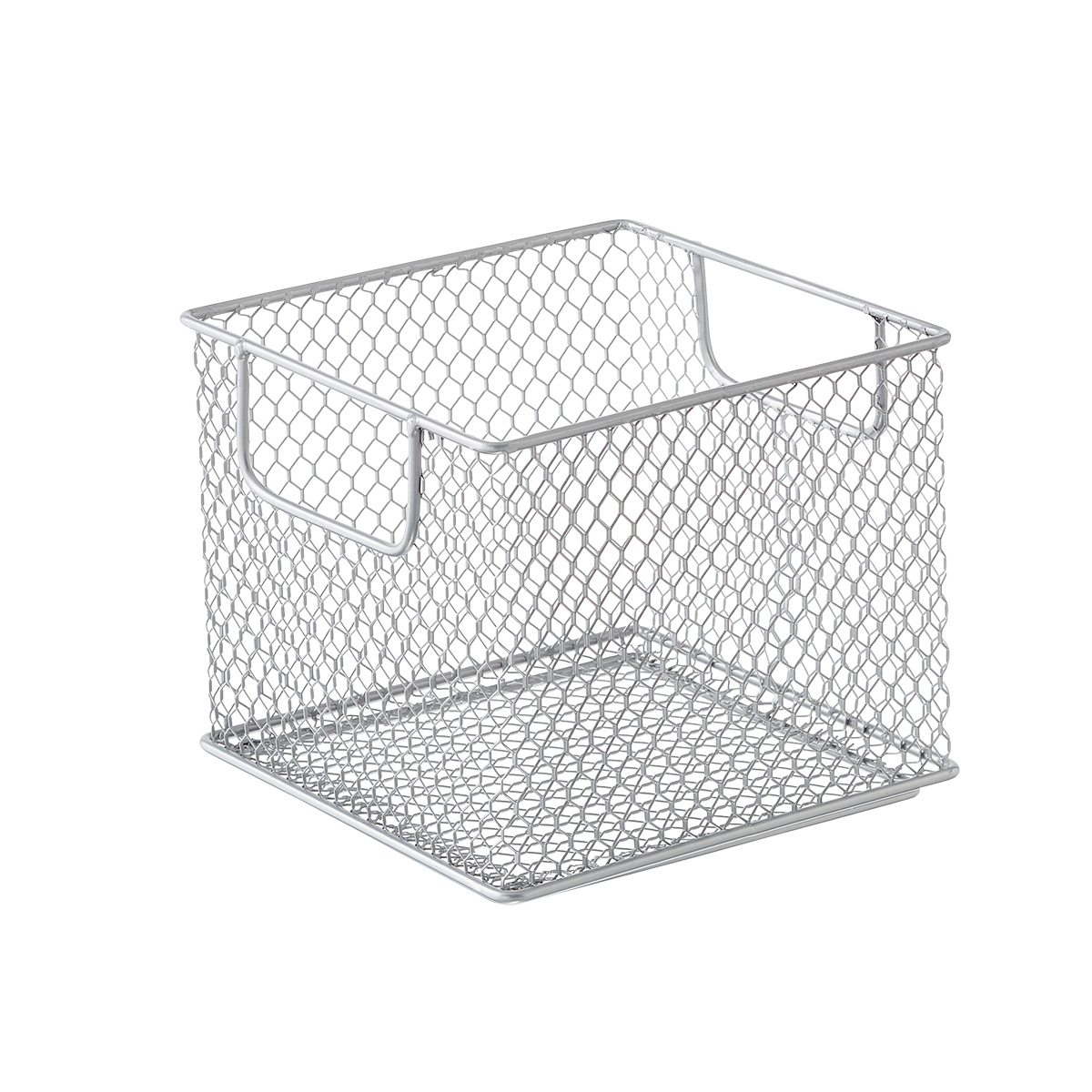 Omaha Steel Mesh Stackable Bins | The Container Store