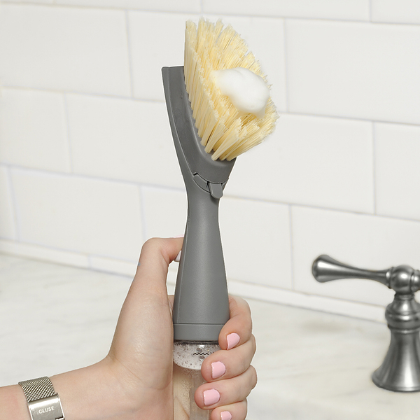 Full Circle Seriously Suds Up Soap-Dispensing Dish Cleaning Brush