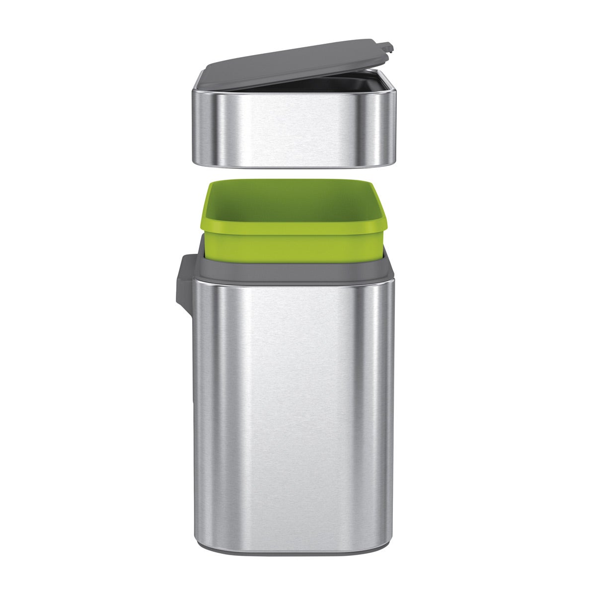 simplehuman Stainless Steel Compost Caddy The Container Store