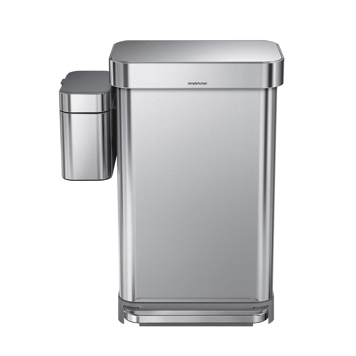 simplehuman Stainless Steel Compost Caddy The Container Store