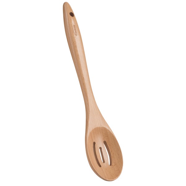Beechwood Slotted Spoon The Container Store