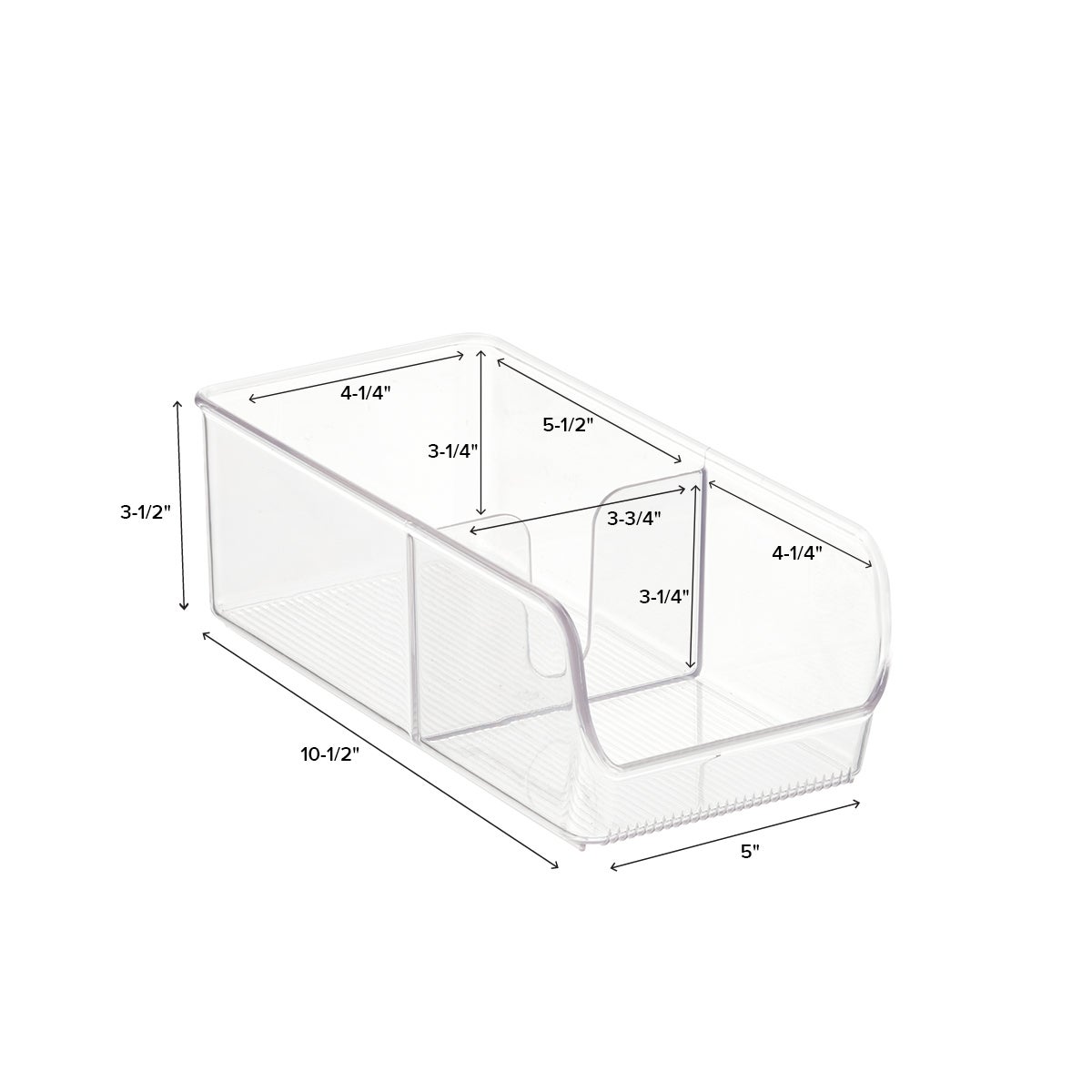 iDesign Linus 2-Section Packet Holder