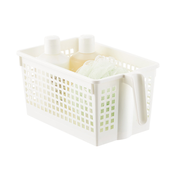 It's A Keeper - Small Clear Storage Basket with Handle