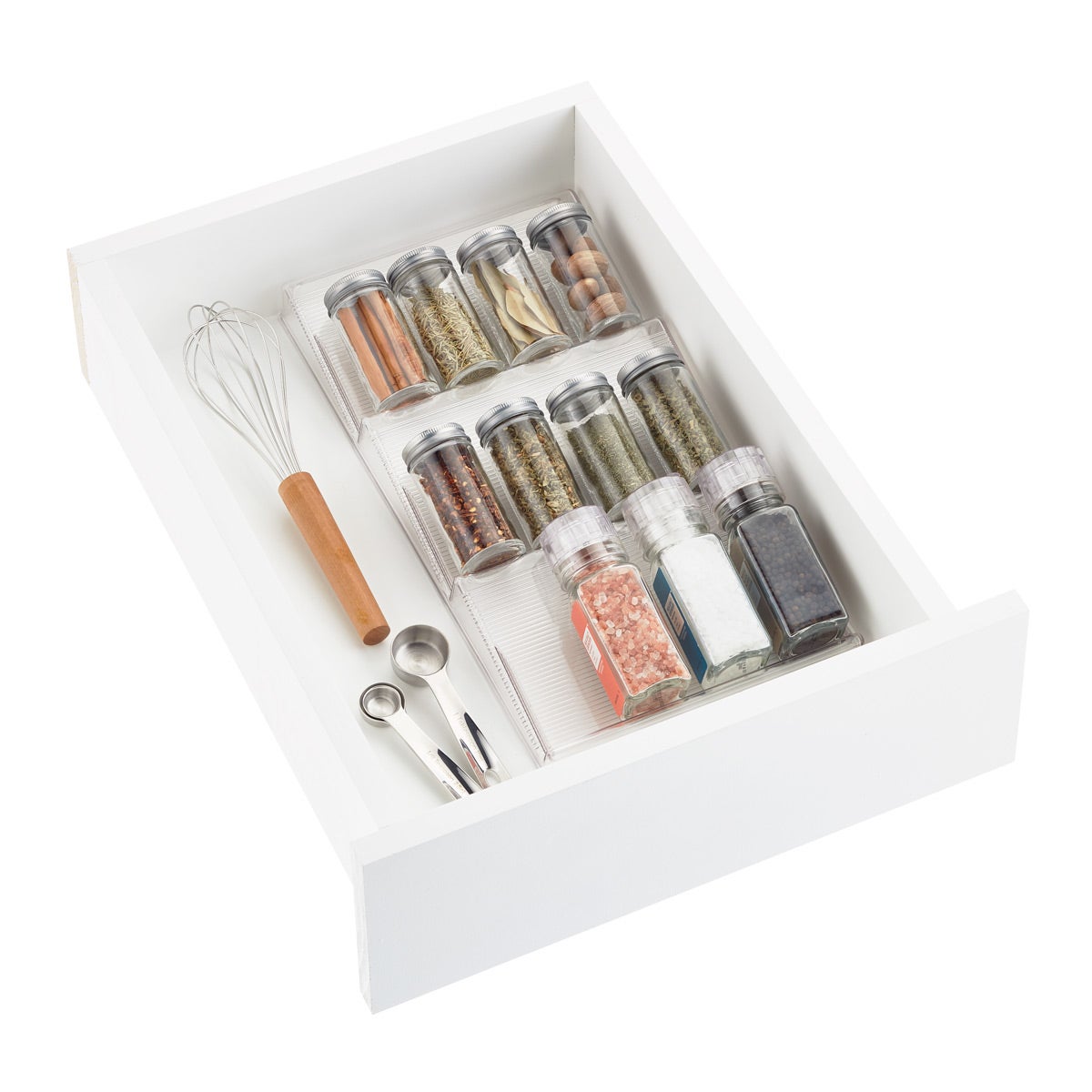 iDesign Linus InDrawer Spice Rack The Container Store