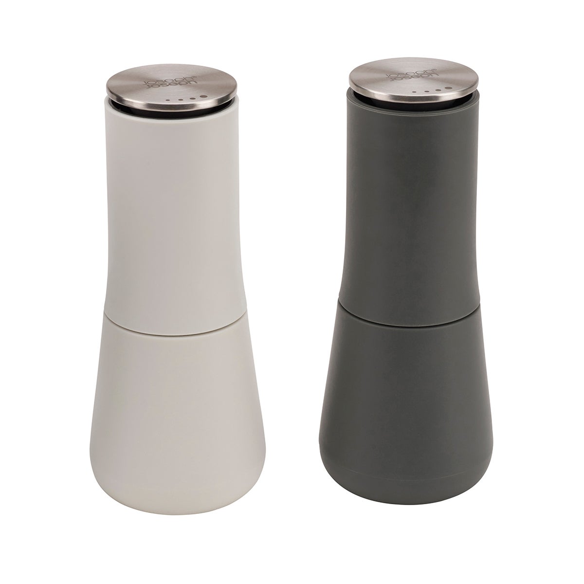 Joseph Joseph Milltop Salt & Pepper Mills Set of 2 The Container Store