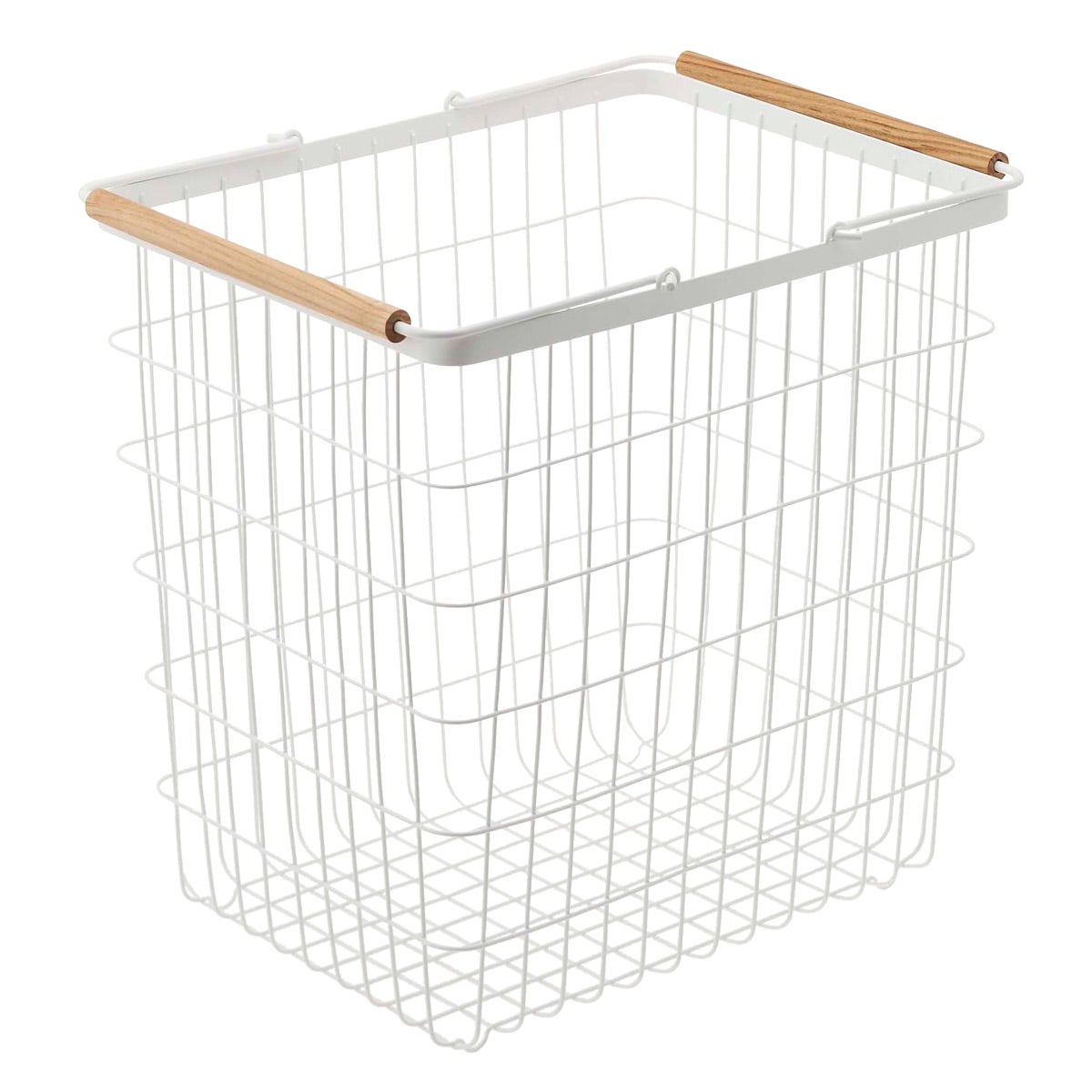 Yamazaki Steel Wire Laundry Basket The Container Store
