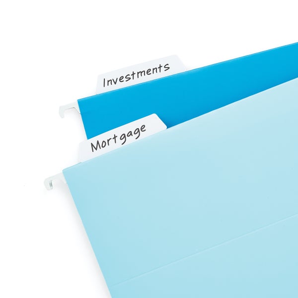 Erasable Hanging File Folder Labels The Container Store