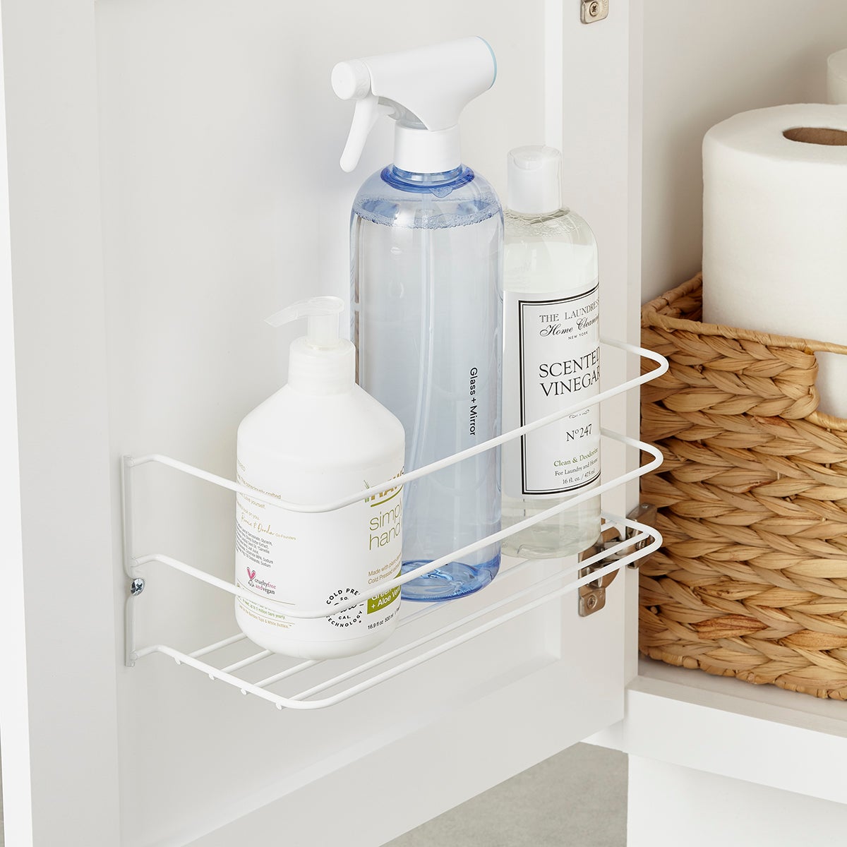 Wire Cleanser Rack The Container Store