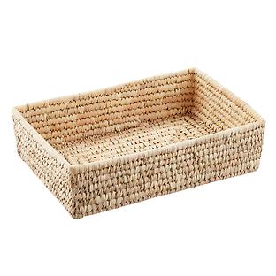 Hand-Woven Palm Leaf Tray