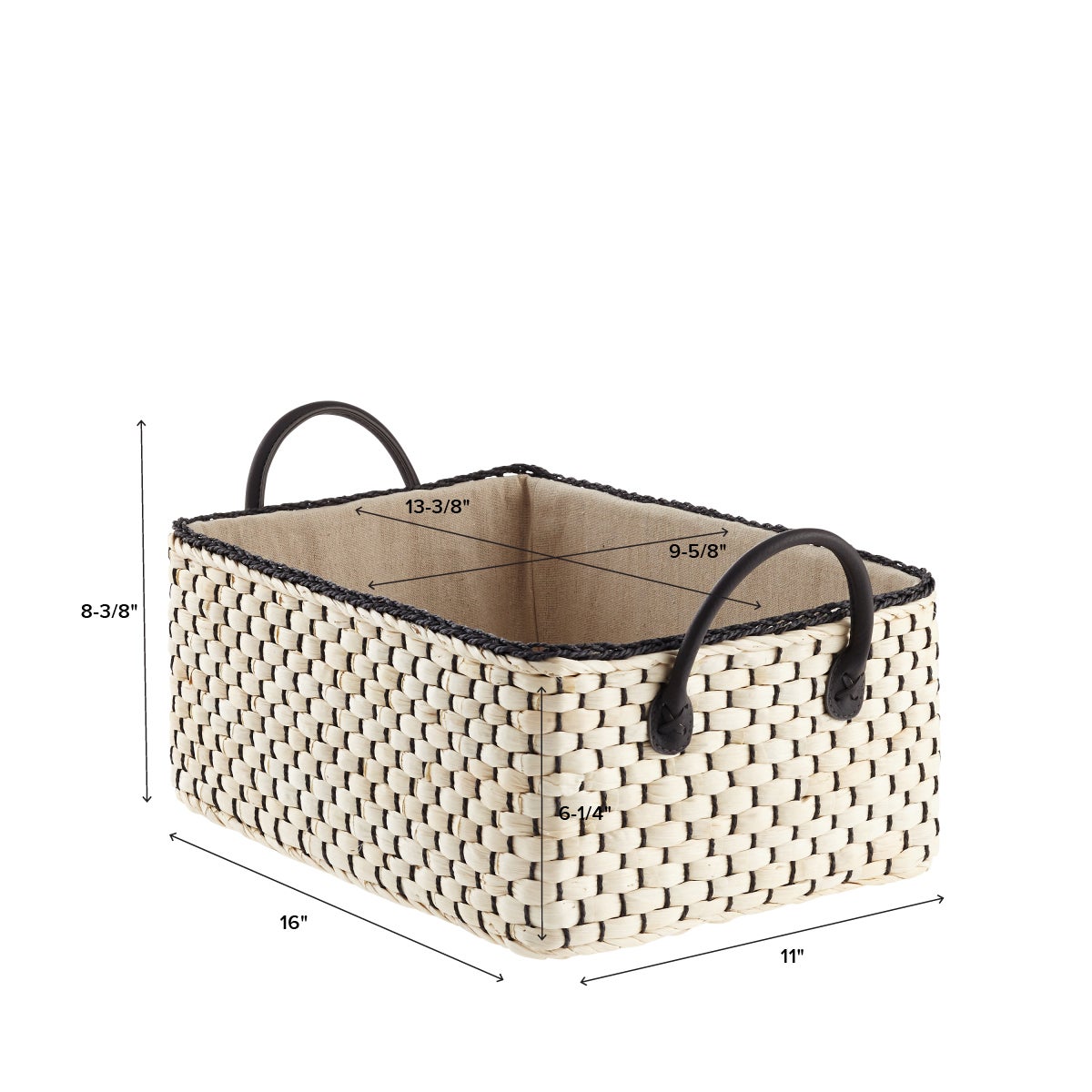 Loft Woven Storage Bins with Handles The Container Store