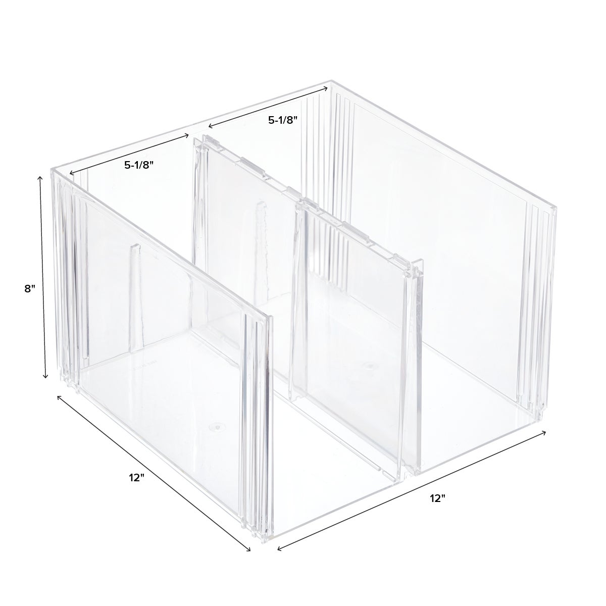 Premium Stackable Tall Shoe Bin The Container Store