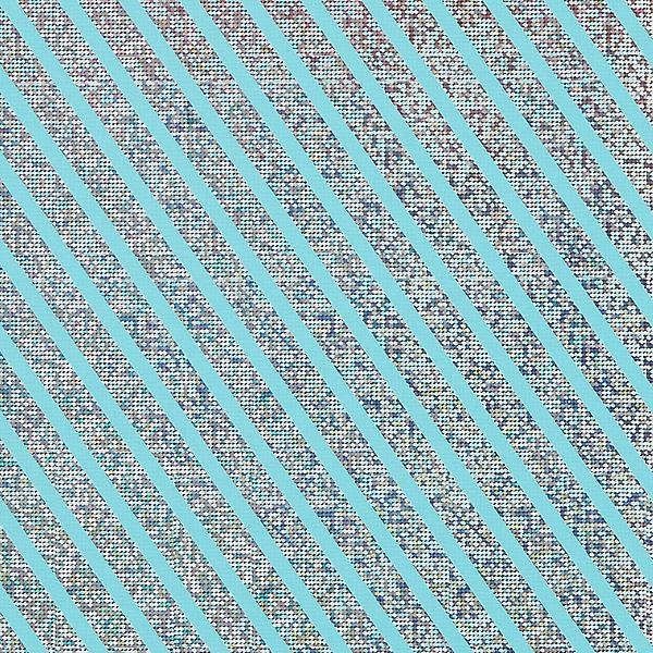 Holographic Stripes Wrapping Paper
