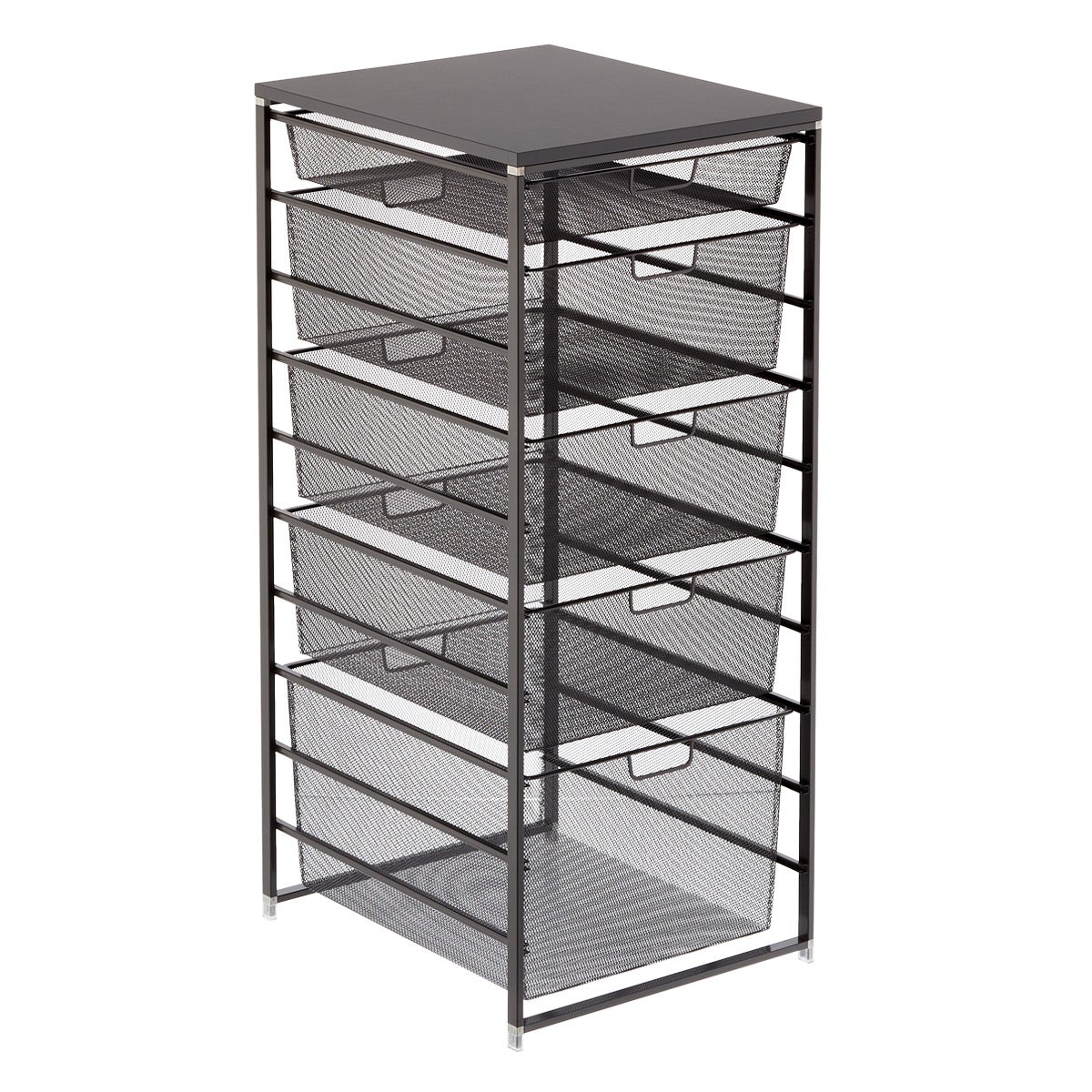 Elfa Classic Medium Mesh Dresser Graphite & Slate