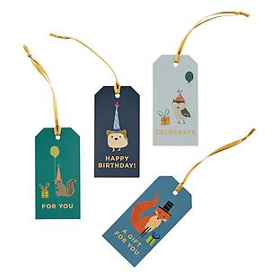 Woodlands Animals Gift Tags