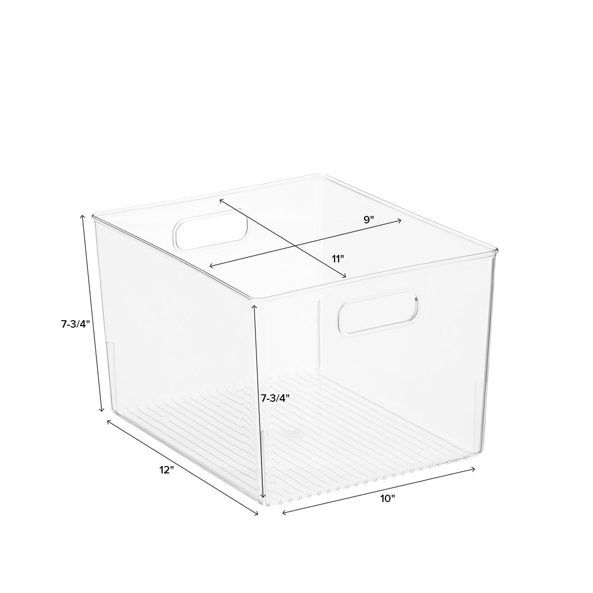 iDesign Linus Kitchen Bins The Container Store