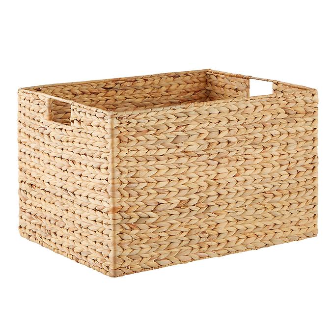 Water Hyacinth Storage Bins with Handles