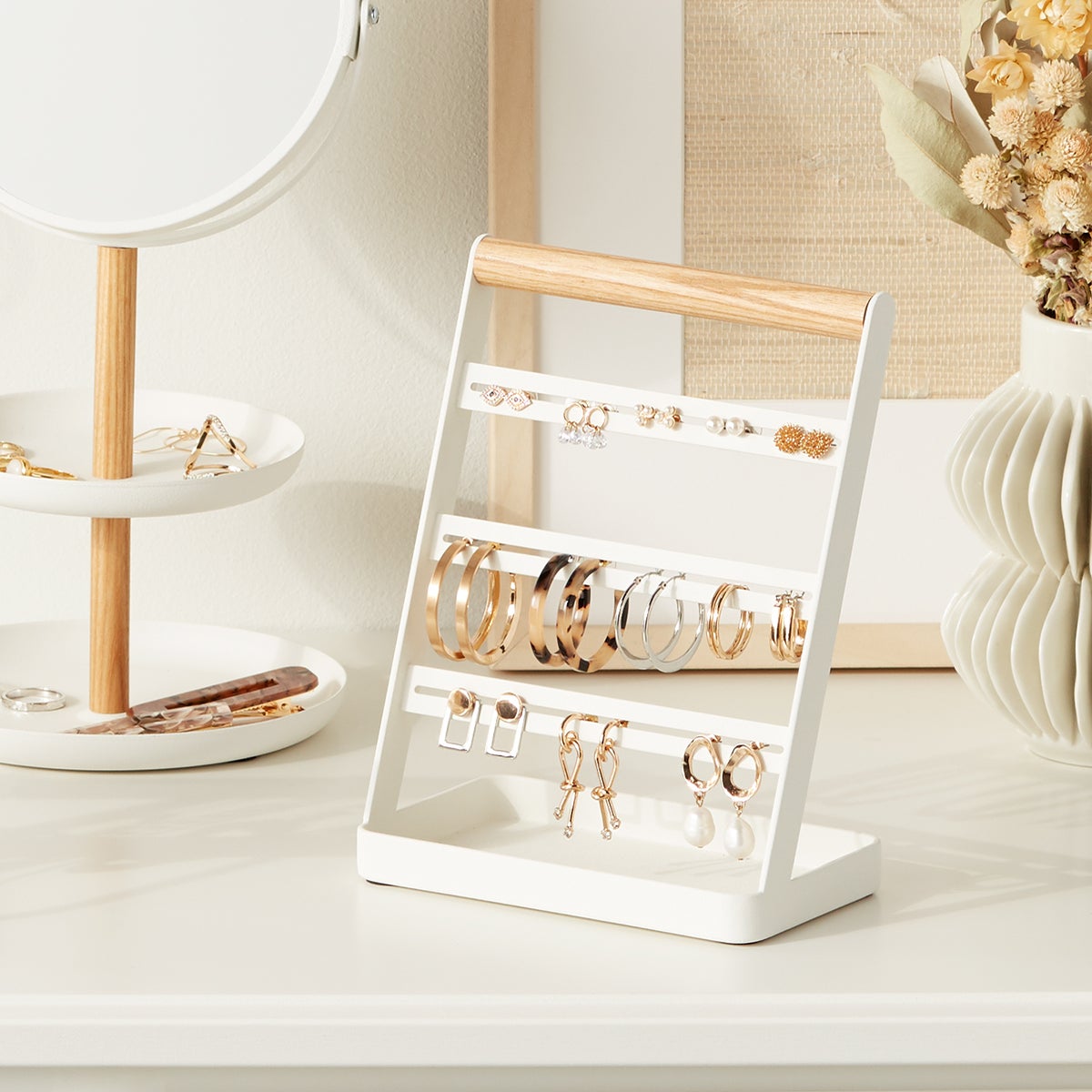 Yamazaki Tosca Earring Organizer The Container Store