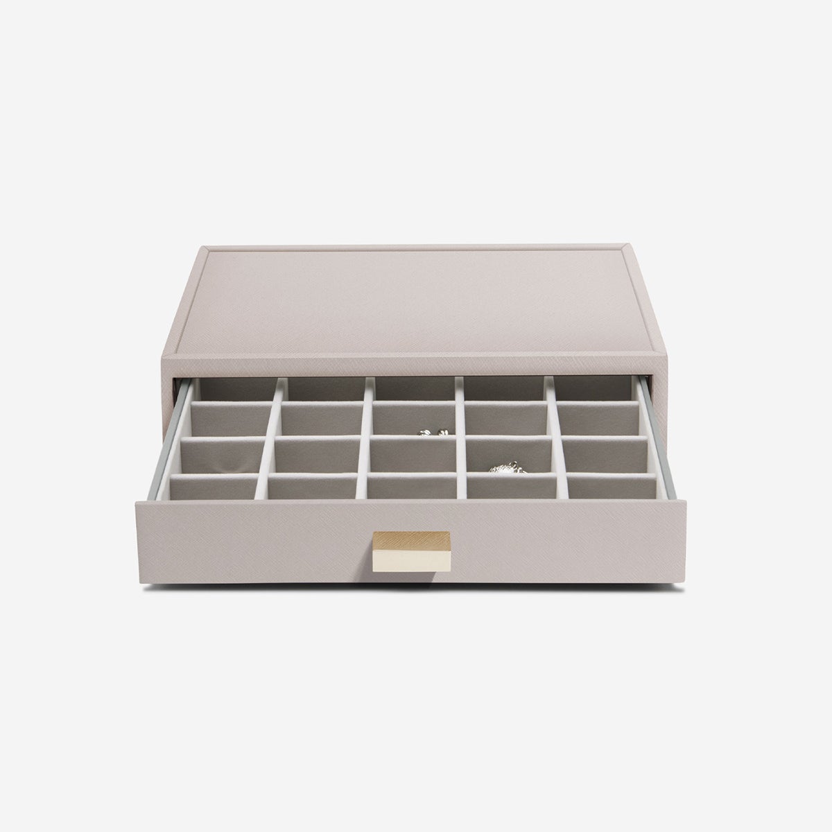 Stackers Classic Earring Drawer Taupe