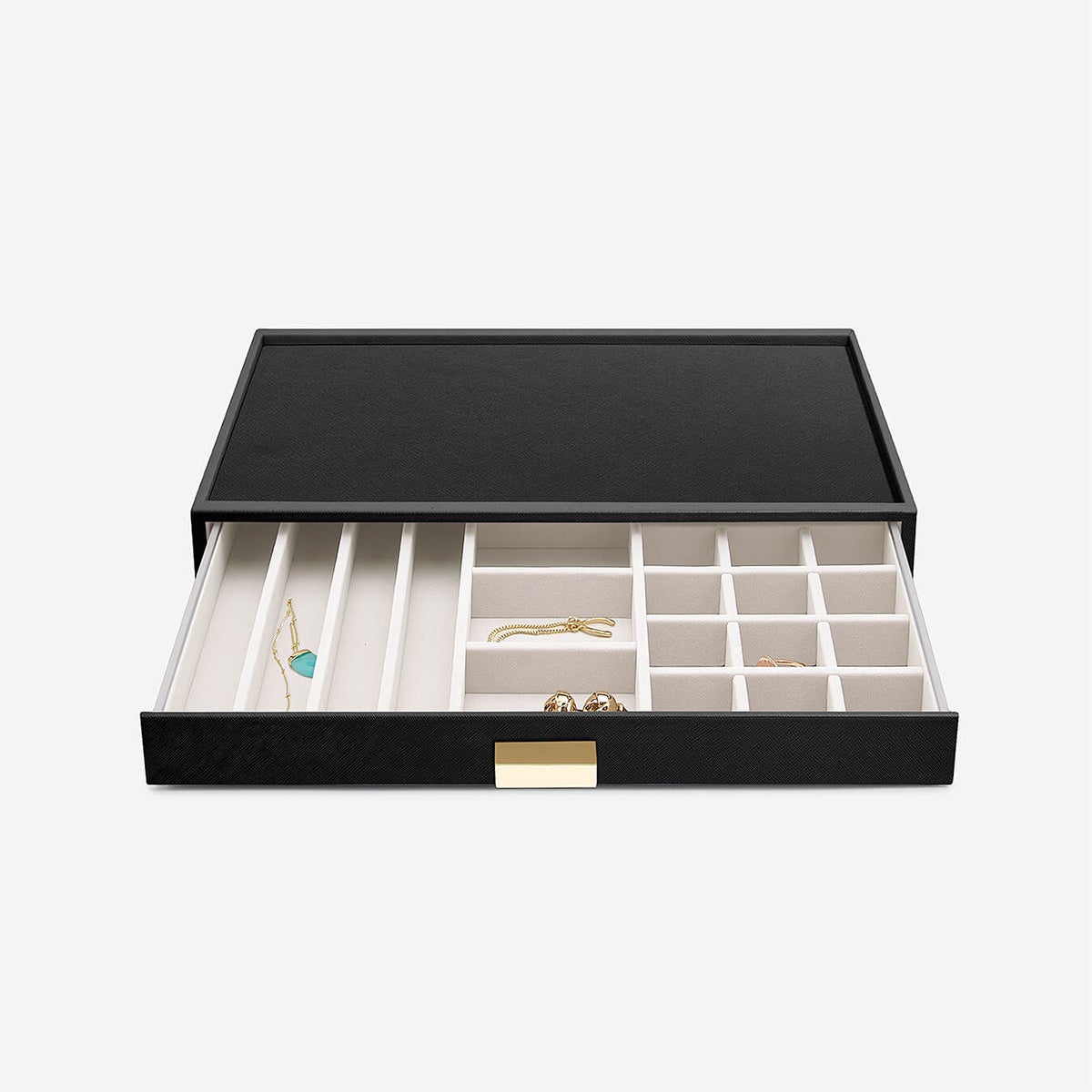 Stackers Supersize Trinket Drawer Black