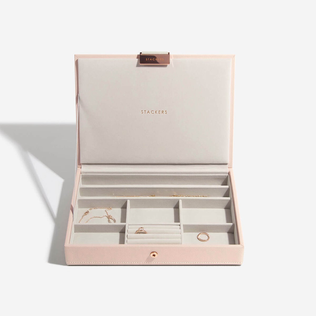 Stackers Classic Lidded Box Blush