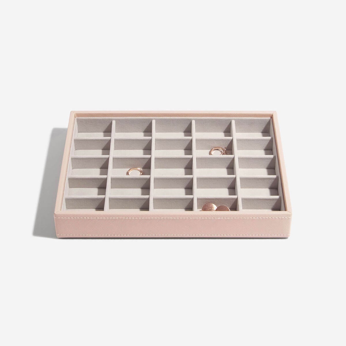Stackers Classic 25-Section Tray Blush