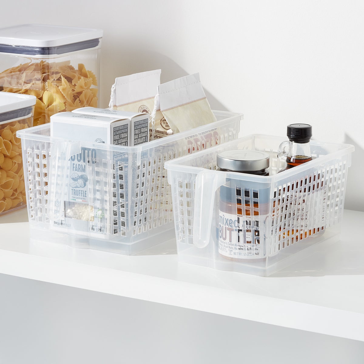 Pantry Organization and Storage Baskets, Pantry Organizer Bins