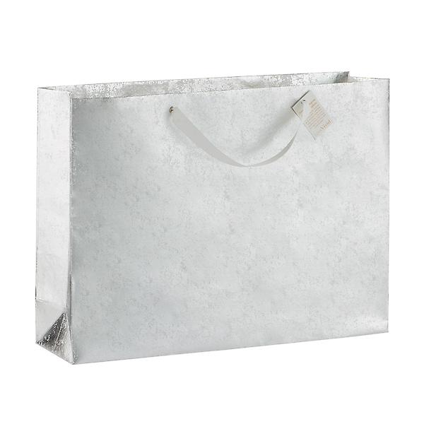 Small Shopping Bag - Silver