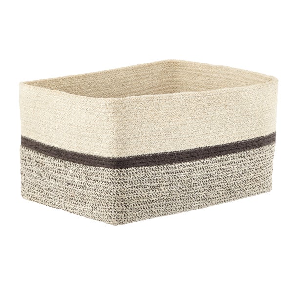 Seine Woven Jute Storage Bin The Container Store