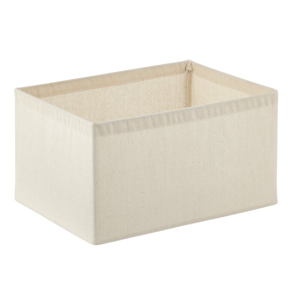 StraightSided Open Storage Bin The Container Store
