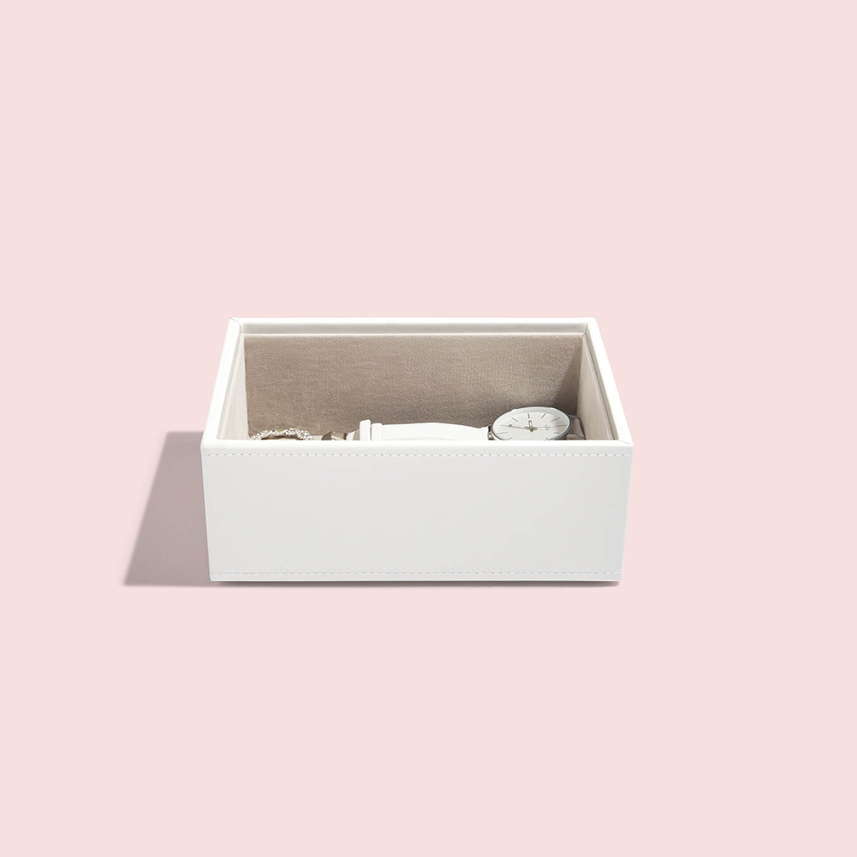 Stackers stackers mini jewellery box in blush pink 