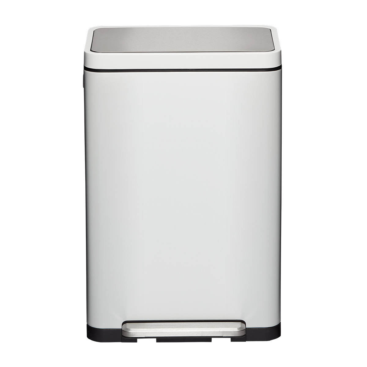 The Container Store 12 gal./ 45L Step Can White
