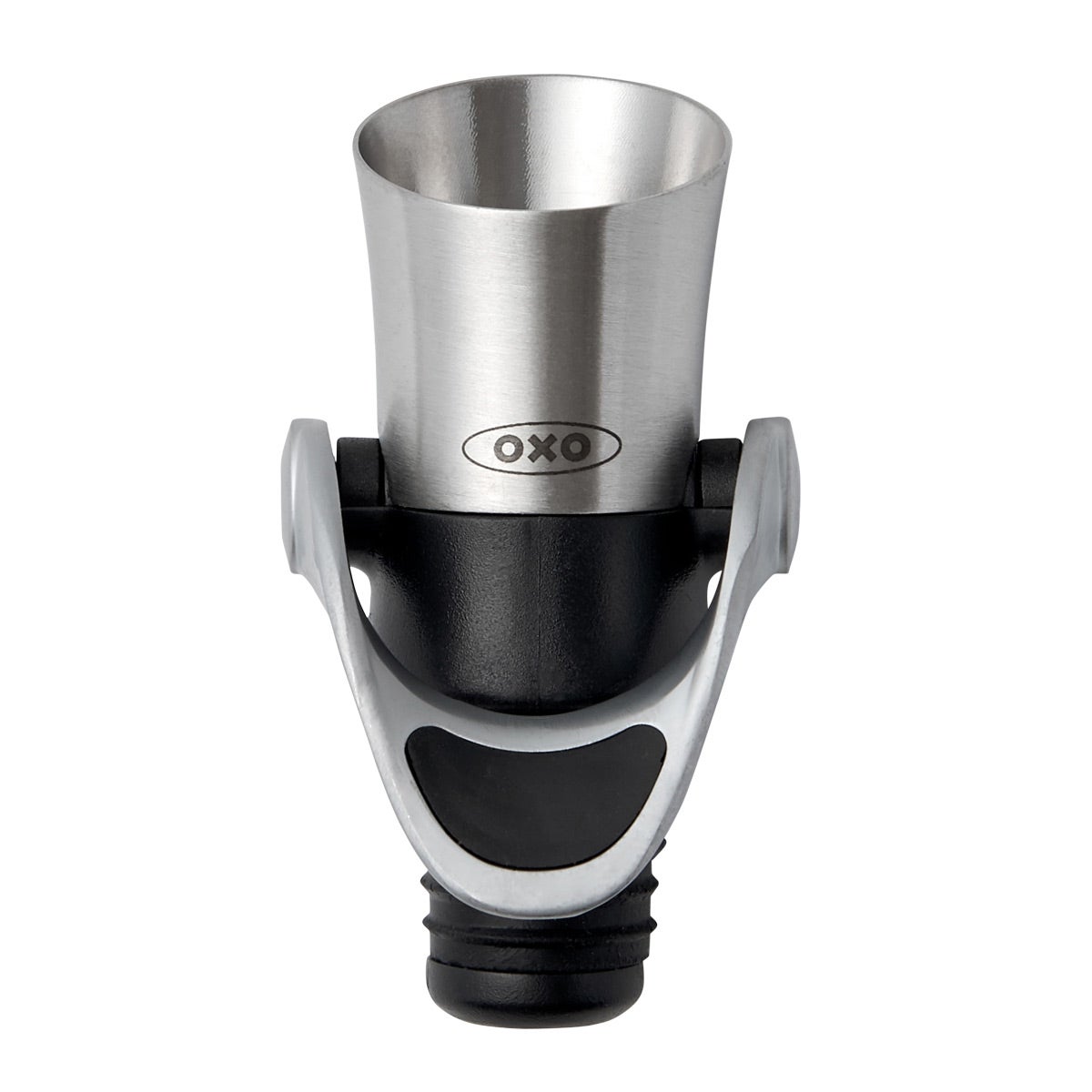 OXO Steel Wine Stopper & Pourer The Container Store