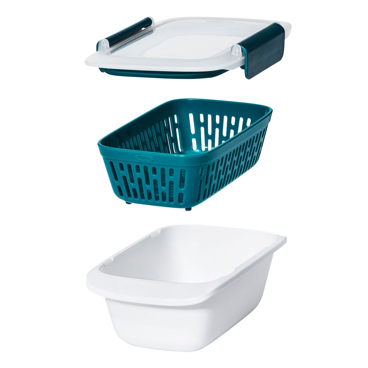 OXO Good Grips Prep & Go Container with Colander The Container Store