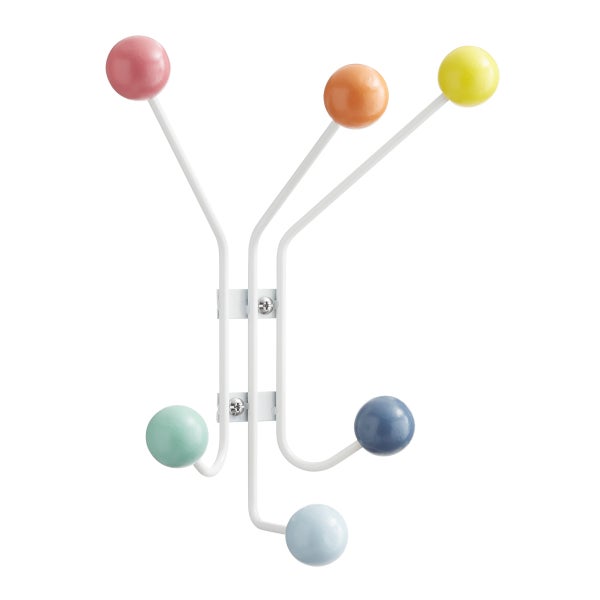 Orbit 6Hook WallMounted Hook The Container Store