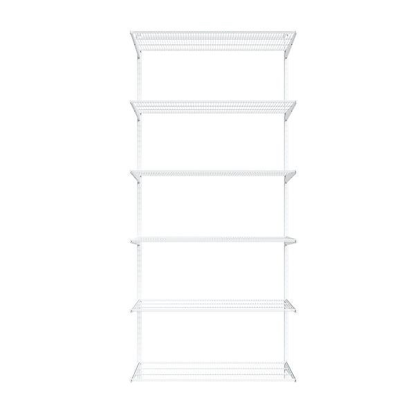 Elfa Classic 3' Basic Shelving Units for Anywhere
