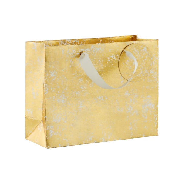 Crushed Gold Gift Bag