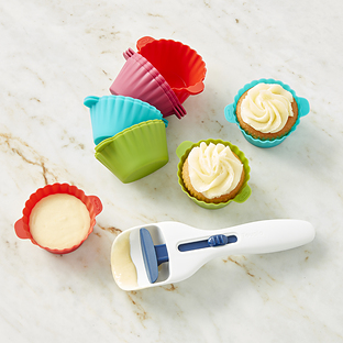 Cupcake Scoop, Here's a nifty tool we have from Tovolo, the Cupcake Scoop!  The perfect cupcakes with just one touch!, By Sister's Home Style Entrees  and Gifts
