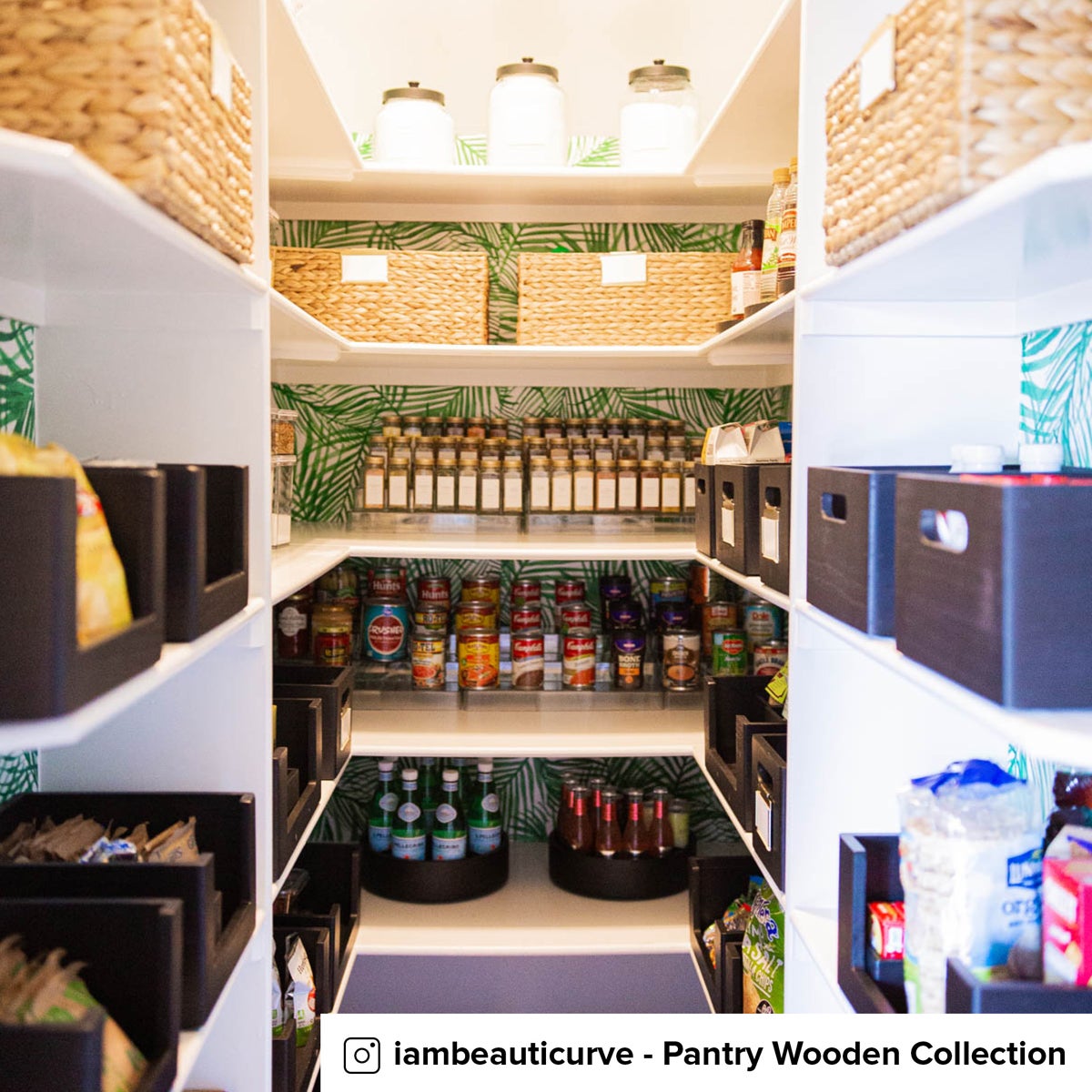 The Home Edit Pantry Onyx Starter Kit The Container Store
