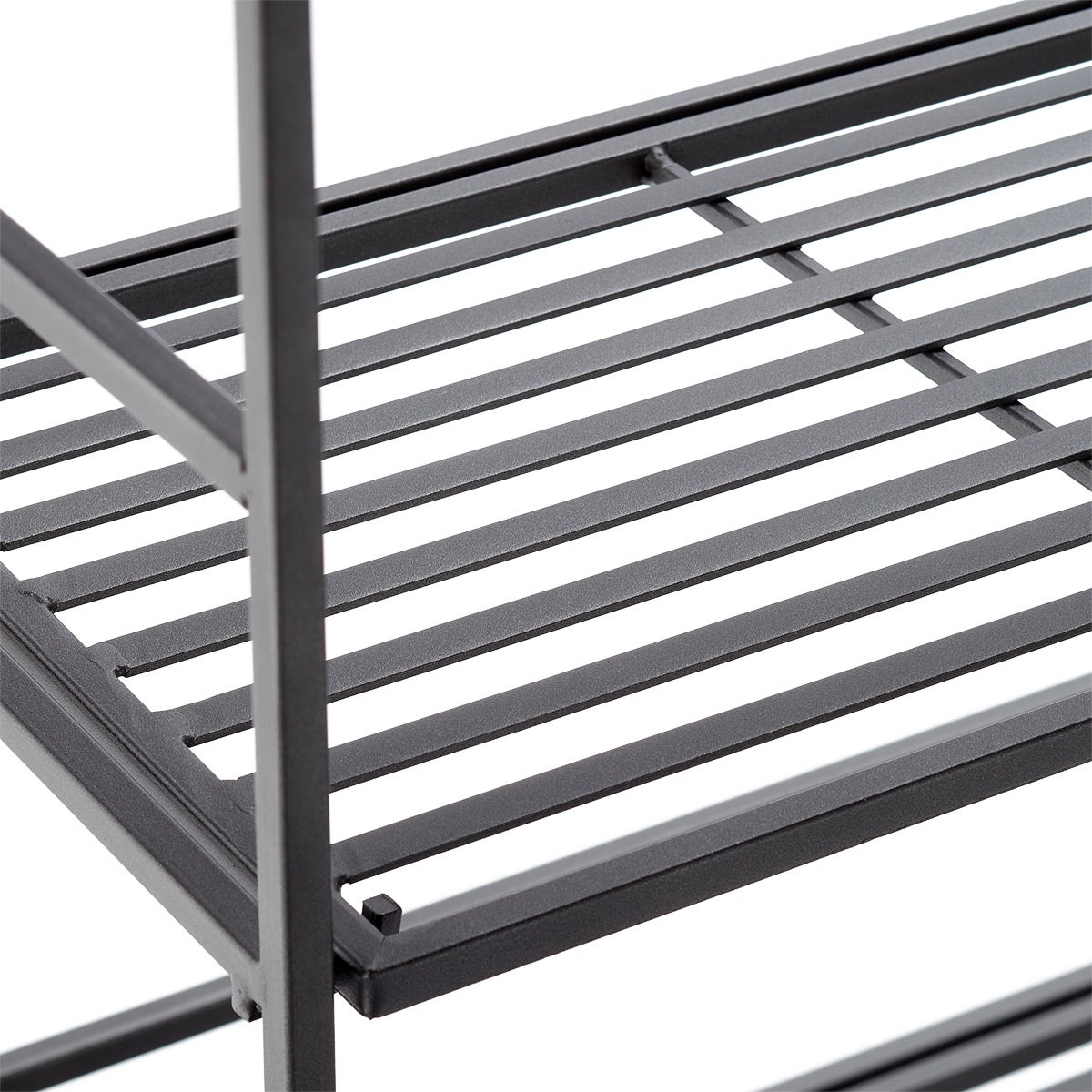 6Shelf Iron Folding Bookshelf The Container Store