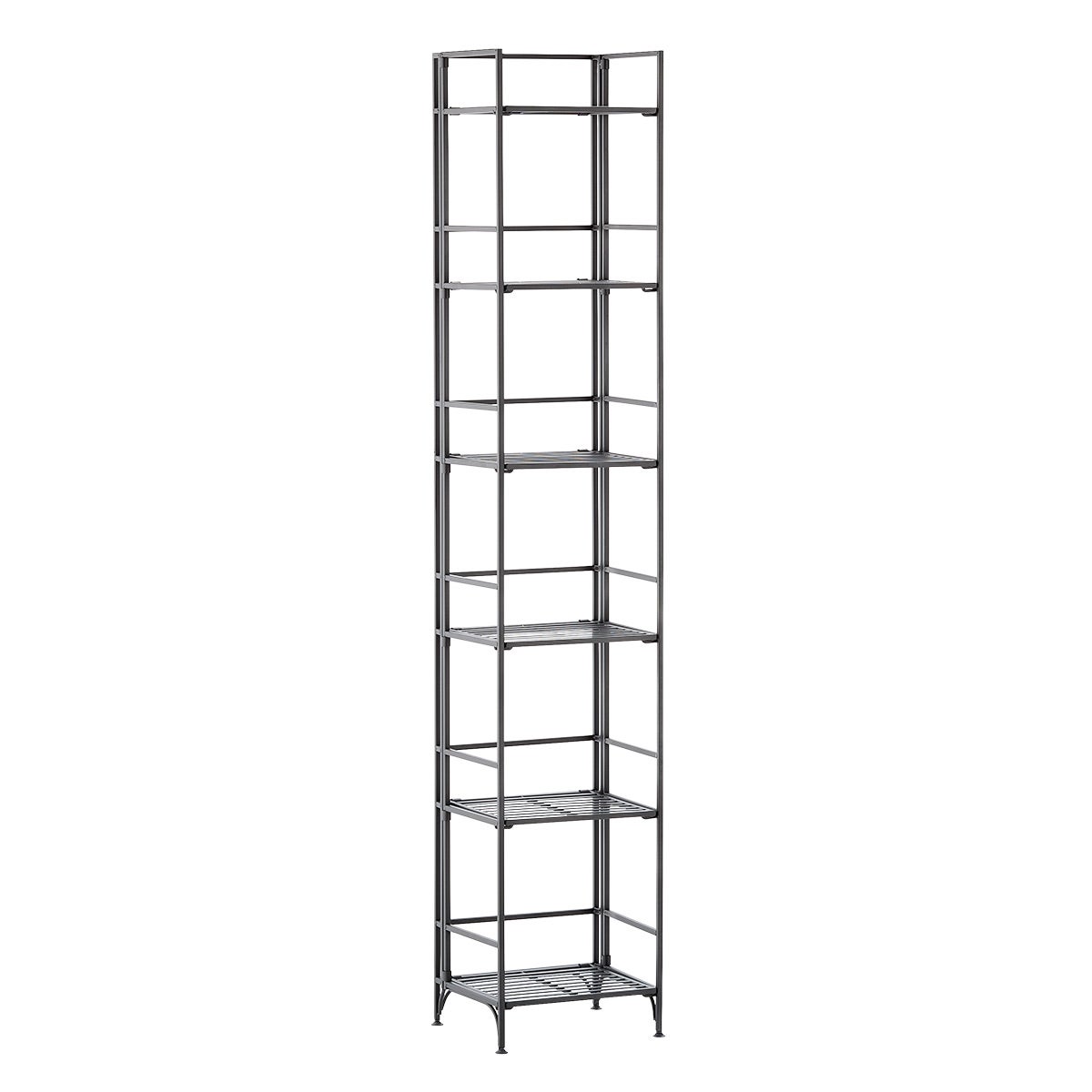 6Shelf Iron Folding Tower The Container Store