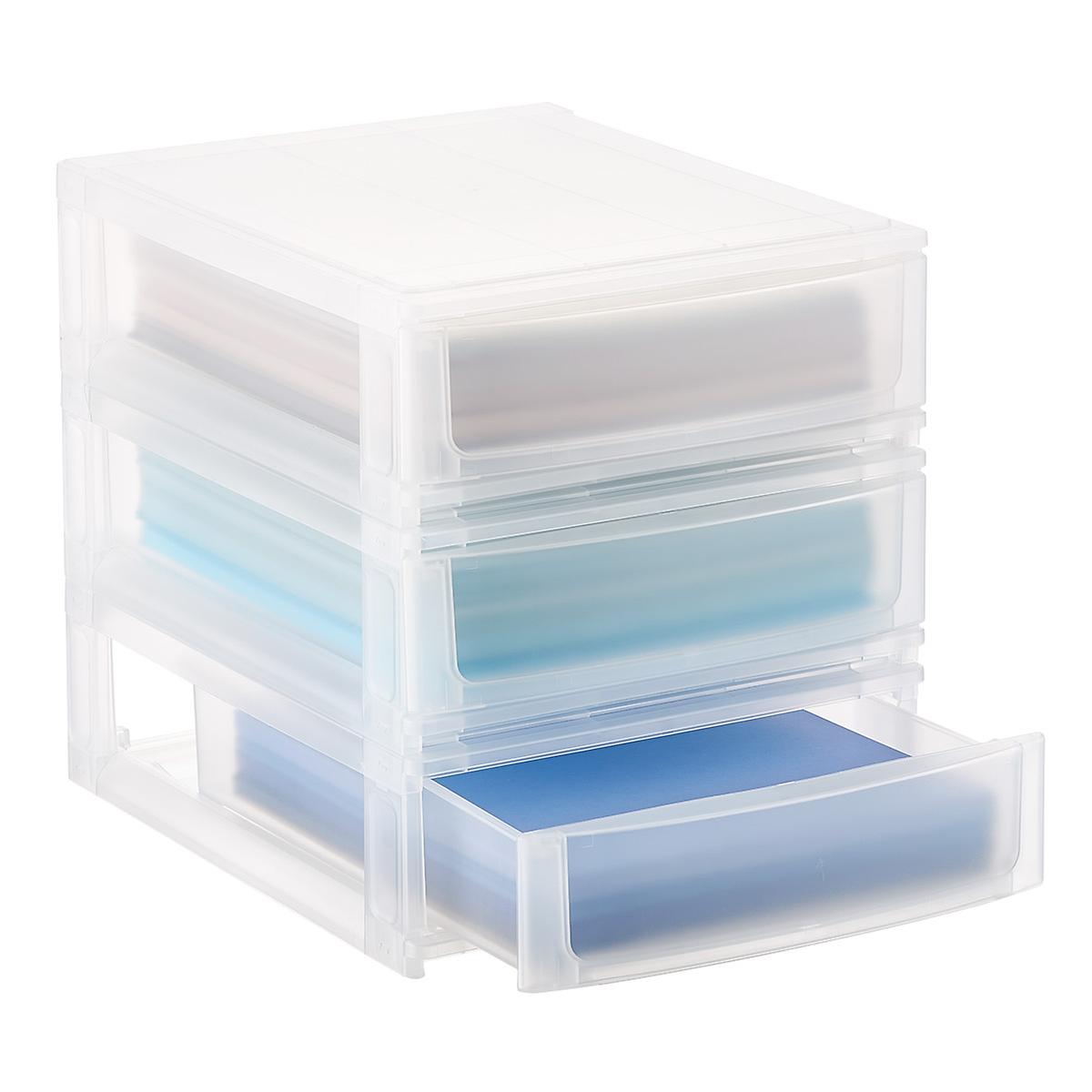 Shimo Letter-Size Stacking Paper Drawer | The Container Store